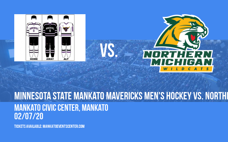 Minnesota State Mankato Mavericks Men's Hockey vs. Northern Michigan Wildcats at Mankato Civic Center tickets Minnesota State Mankato Mavericks Men's Hockey vs. Northern Michigan Wildcats at Mankato Civic Center