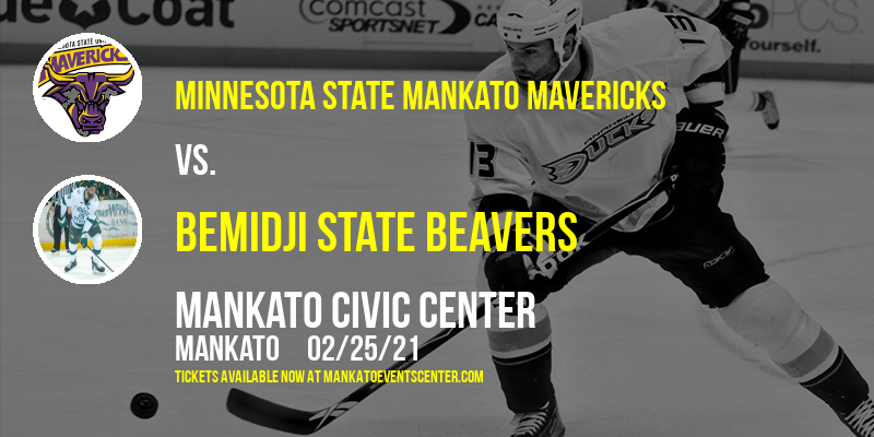 Minnesota State Mankato Mavericks vs. Bemidji State Beavers at Mankato Civic Center tickets Minnesota State Mankato Mavericks vs. Bemidji State Beavers at Mankato Civic Center