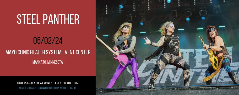 Steel Panther at Mayo Clinic Health System Event Center
